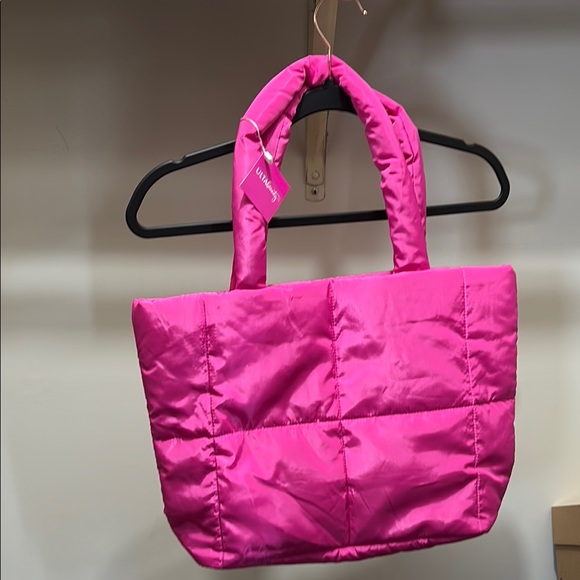 Ulta Beauty Handbags - Ulta Beauty Pink Quilted Tote Bag